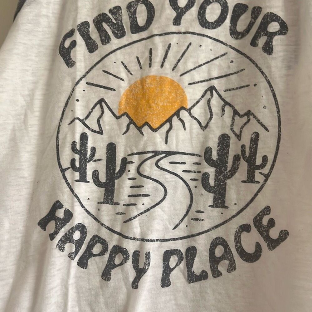 Grayson Threads Find Your Happy Place Sz Large Ta… - image 7